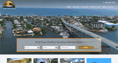 Desktop Screenshot of distinctivebeachrentals.com